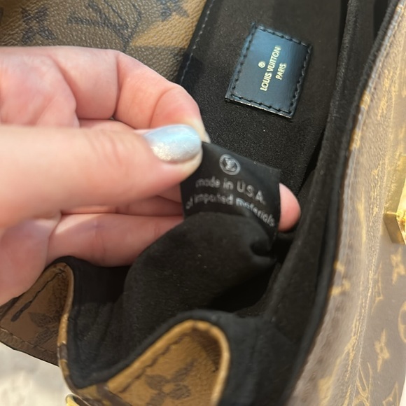 Louis Vuitton authentic petis MM NV M. REV gently warn with new strap - Picture 15 of 17